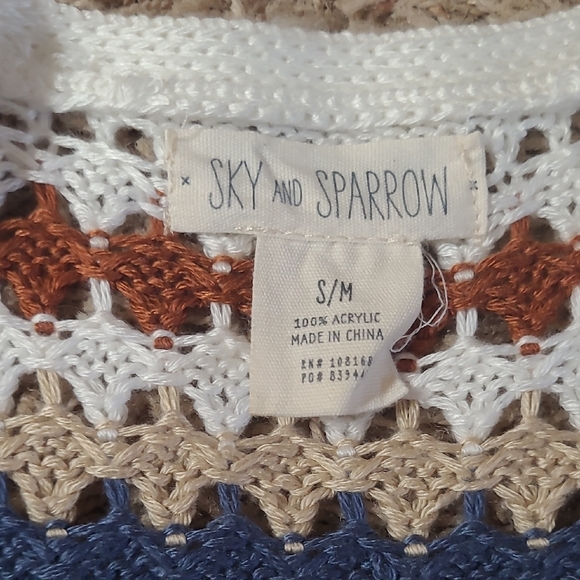 Sky and Sparrow Multicolor Knit Top - Picture 2 of 7